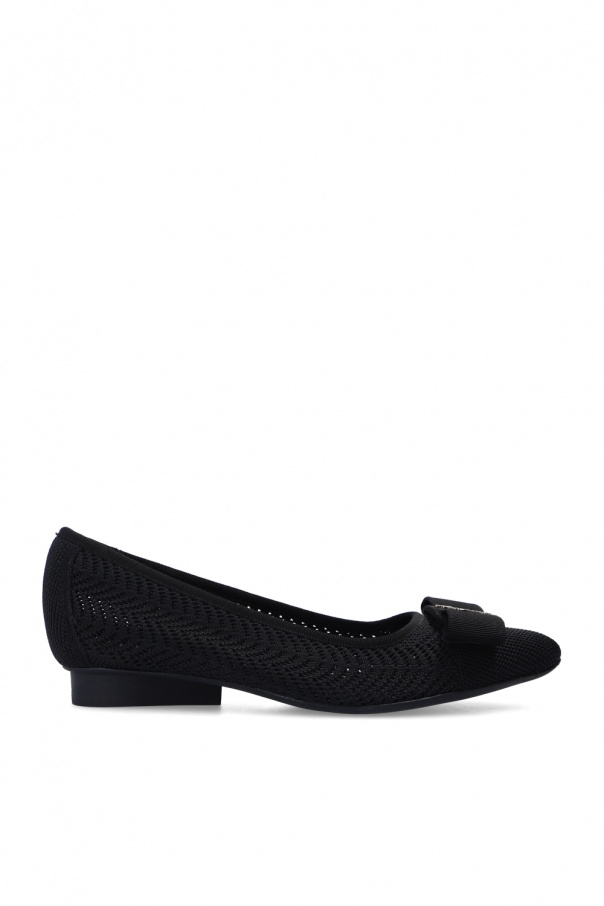 Salvatore Ferragamo ‘Viva Knit’ ballet flats